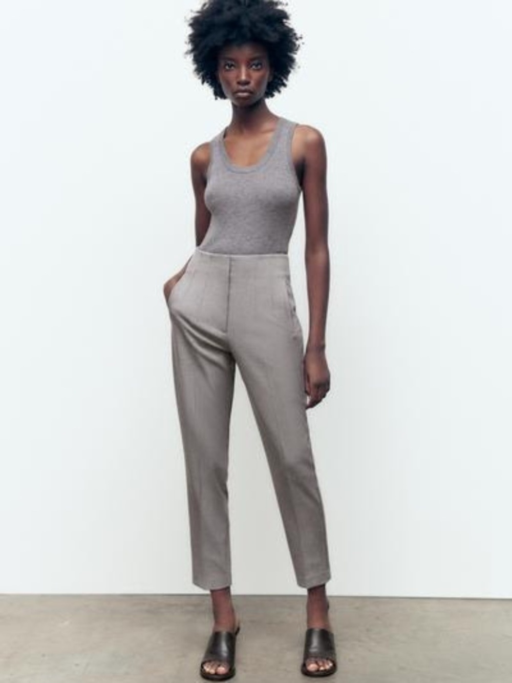 Zara High Waisted Pants